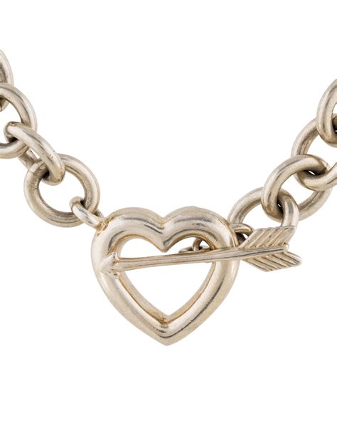 replica tiffany heart toggle necklace|classic tiffany heart necklace.